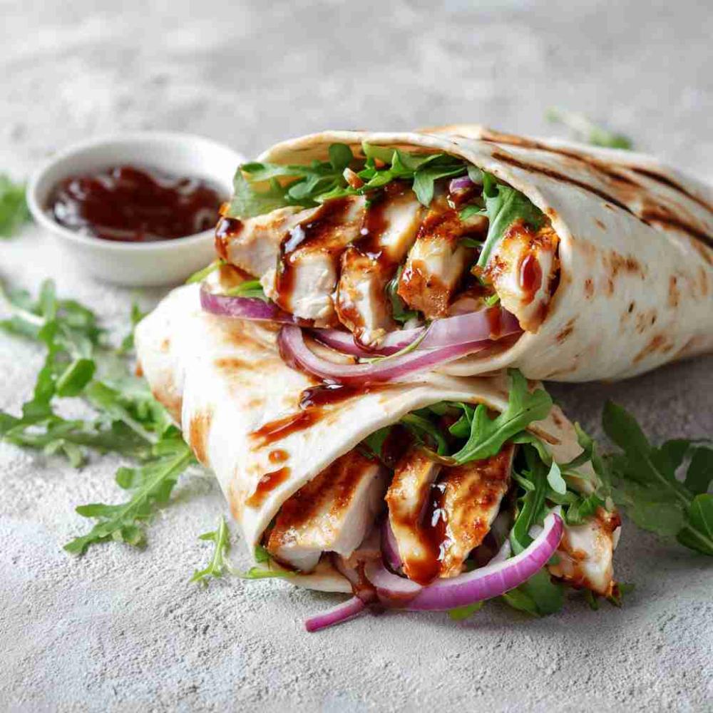 De Beasty BBQ Chicken Wrap