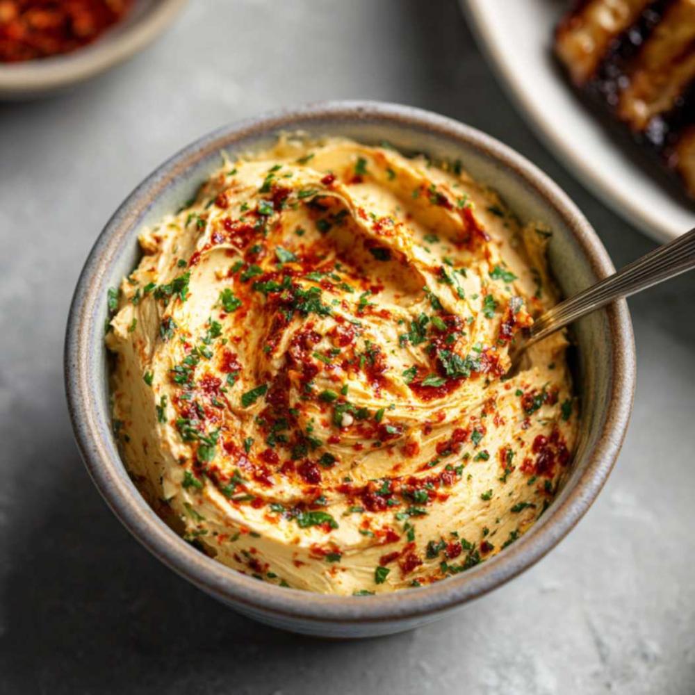 BBQ Kruidenboter met paprika en knoflook recept