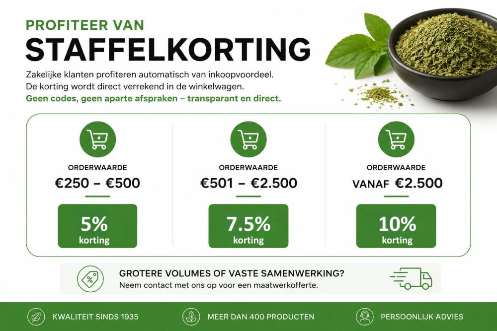 Natural Spices Staffelkorting