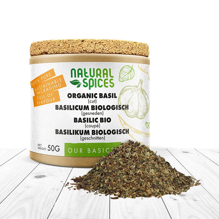 biologische basilicum potje 50 gram