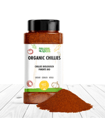 biologische chillies gemalen strooibus