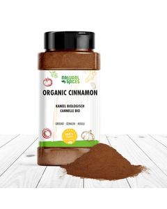 biologische kaneel gemalen strooibus