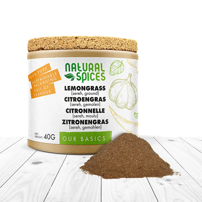 citroengras gemalen potje 40 gram