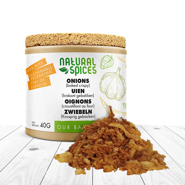 uien krokant gebakken potje 40 gram