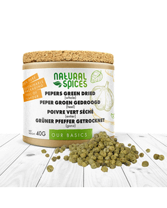 groene pepers gedroogd potje 40 gram