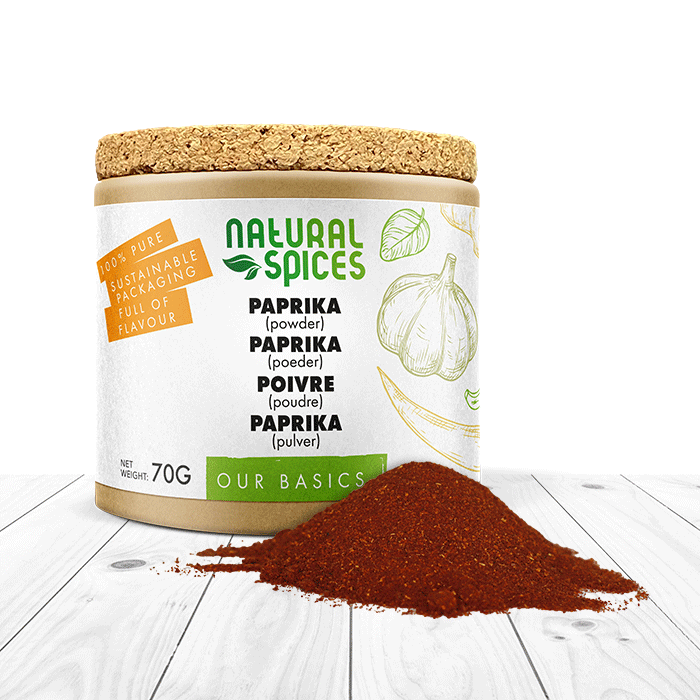 paprika poeder potje 70 gram