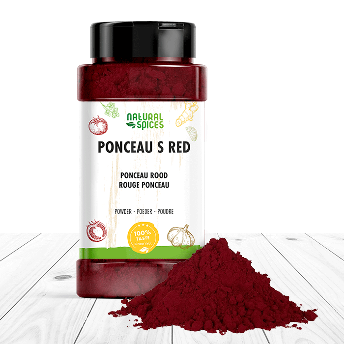ponceau rood strooibus