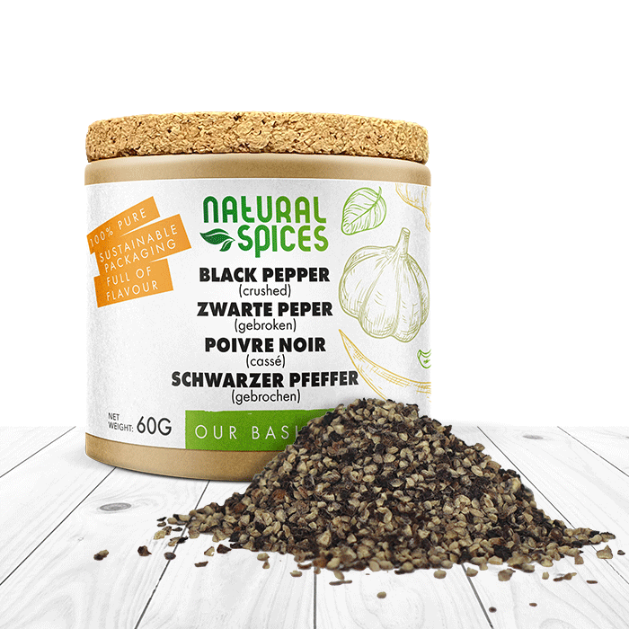 zwarte peper gebroken 60 gram