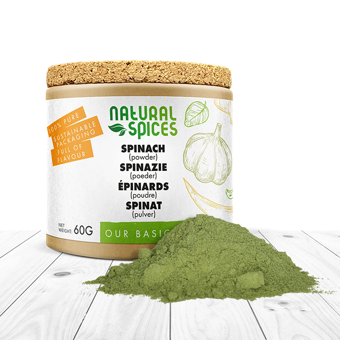 spinaziepoeder potje 60 gram