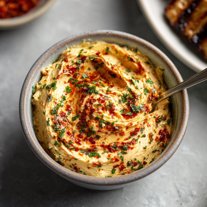 BBQ kruidenboter met paprika & knoflook