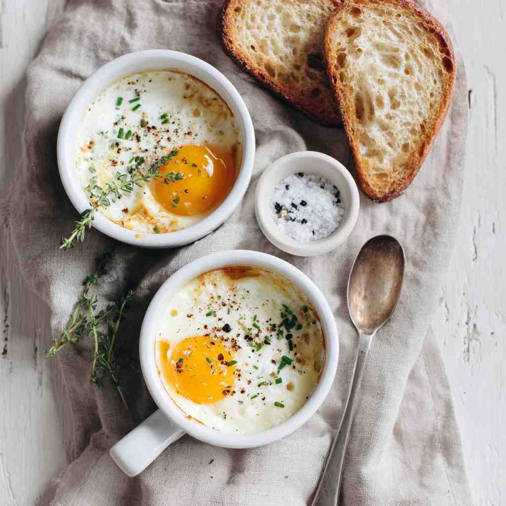 Oeuf en cocotte recept