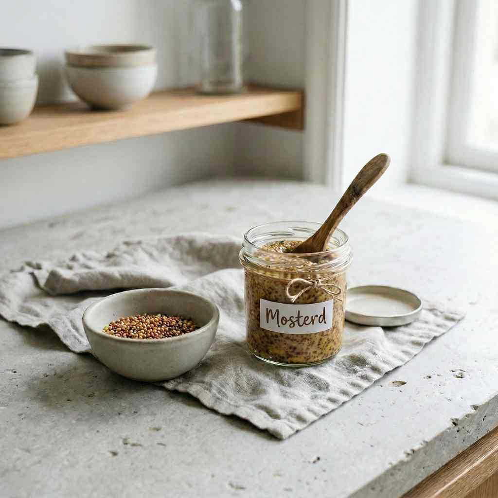 Zelf mosterd maken van mosterdzaad: eenvoudig, puur en verrassend lekker