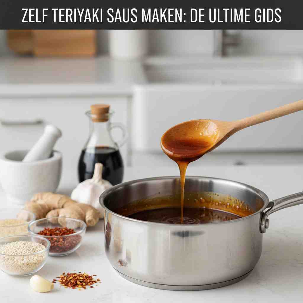 Maak Zelf de Lekkerste Teriyaki Saus (En Ontdek Onze Nieuwe Variant!)