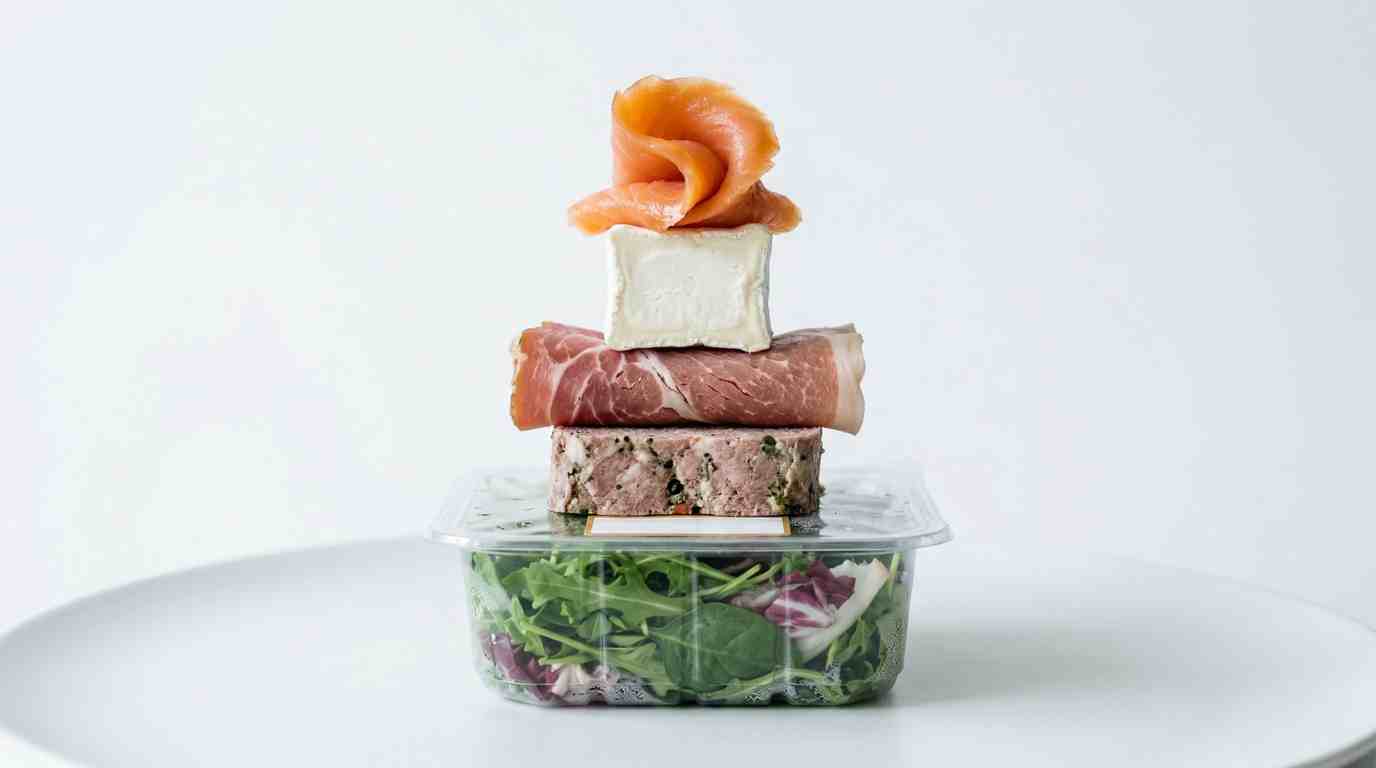 listera sensitive foods stacked together